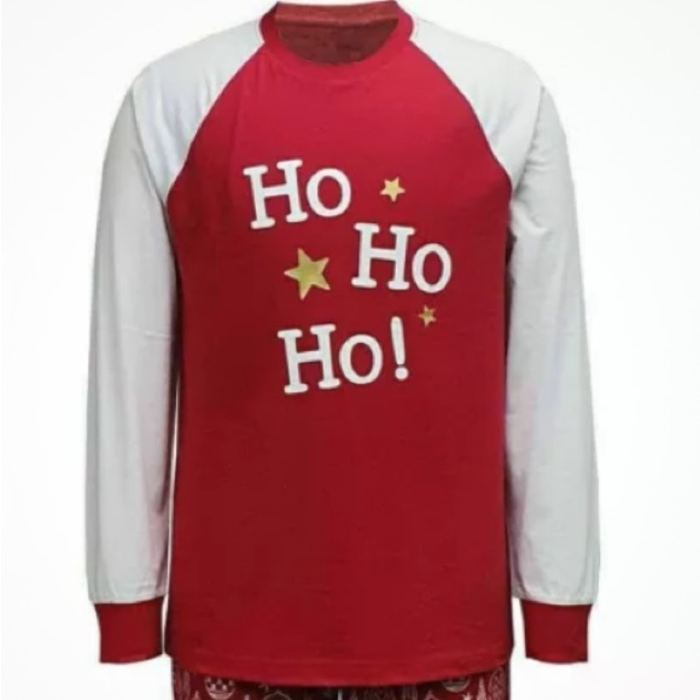 Family PJ’s (from Macy’s) men’s Christmas ￼ho ho ho  shirt. Size medium. ￼